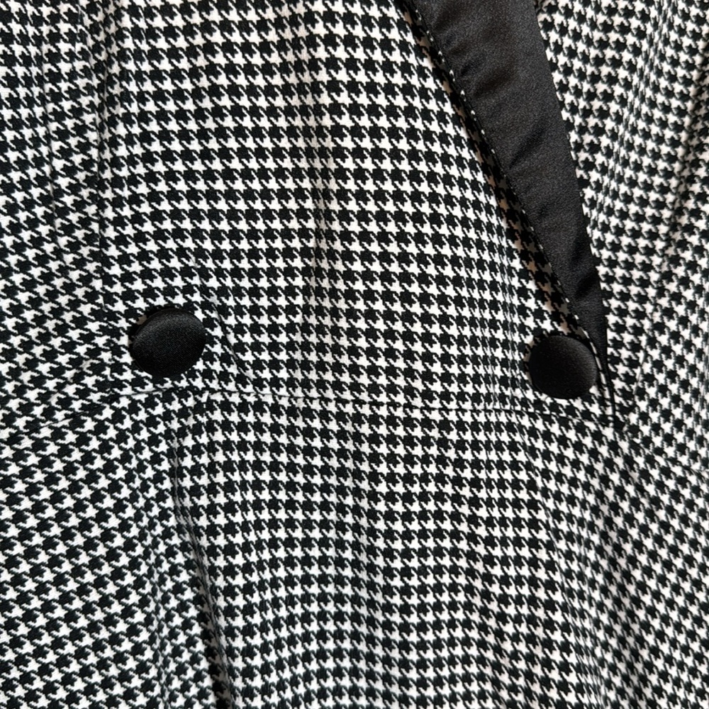 Torrid 22 Mini Stretch Satin Tuxedo Dress - Picture 10 of 11